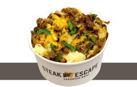 Steak Escape Smashed Potato