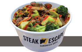 Steak Escape Sriracha Steak Bowl